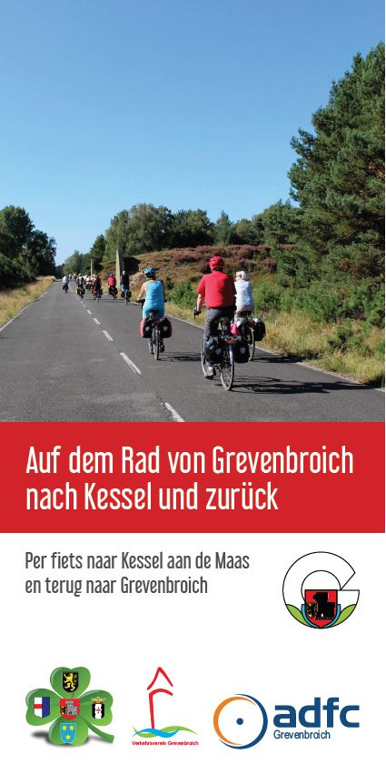 Deckblatt Flyer Radtour GV-Kessel